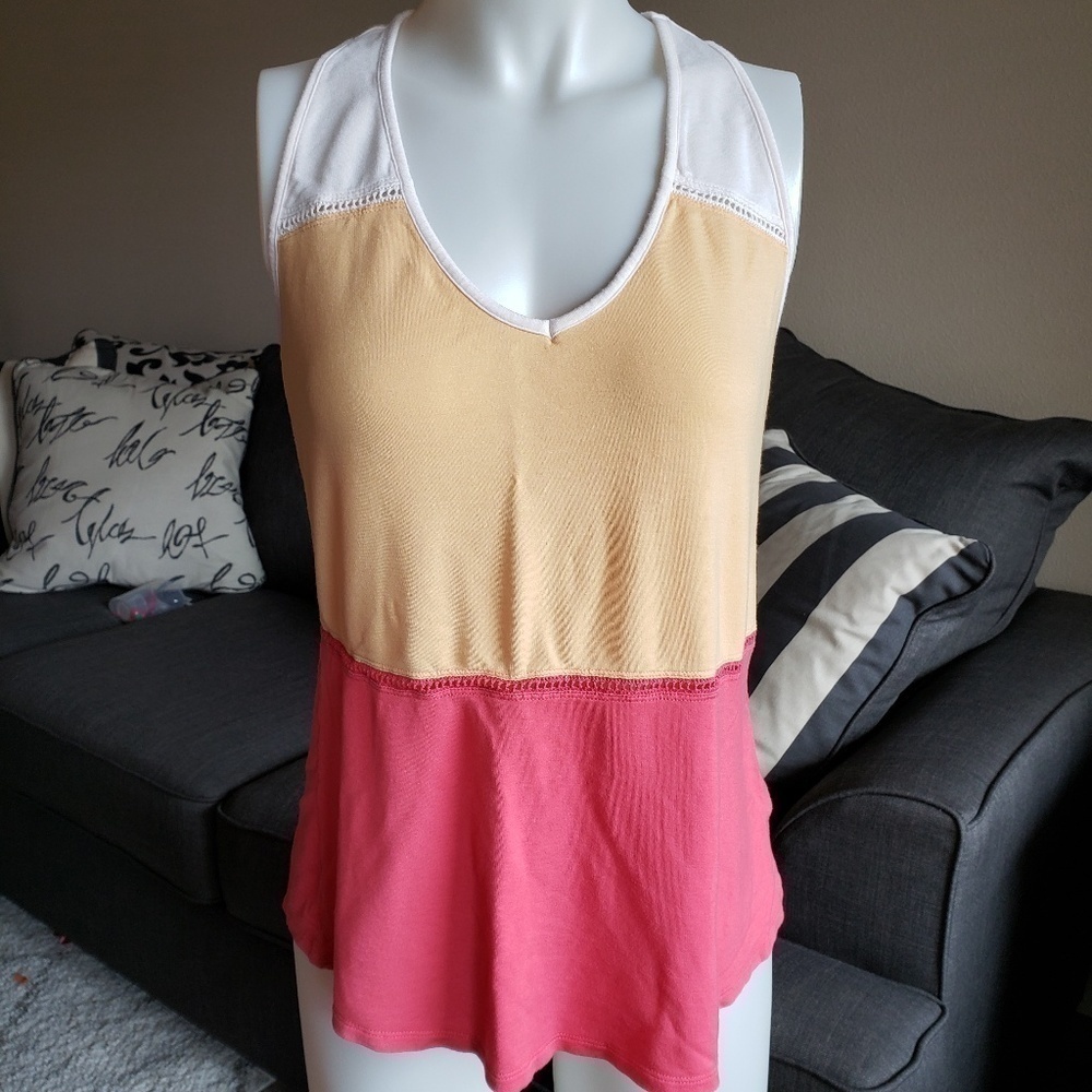 NAKED Zebra Racer back Sleeveless Tank Top